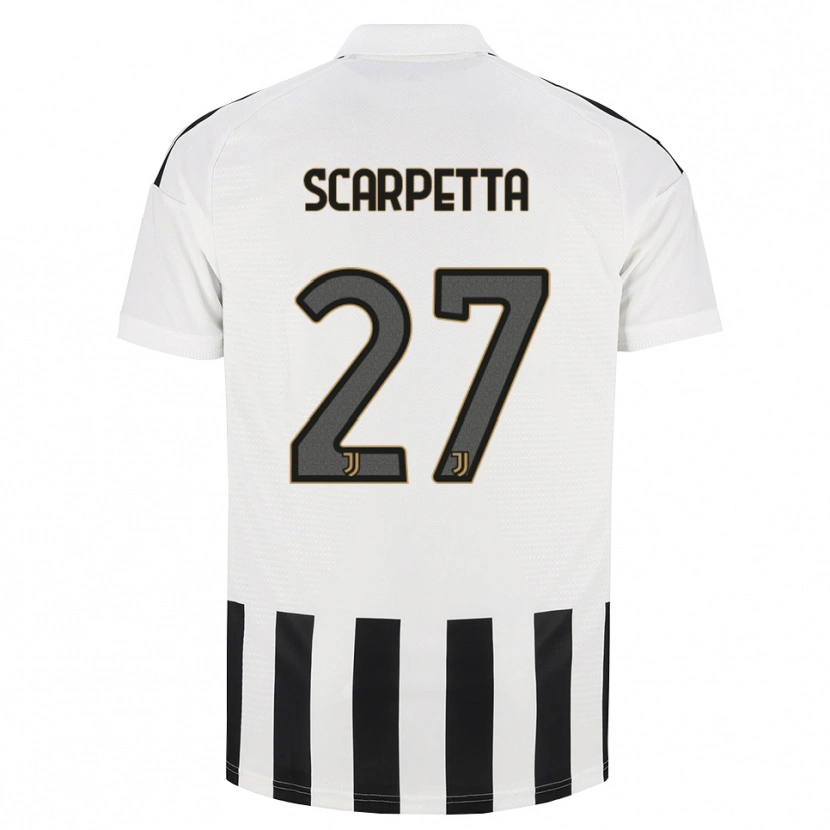 Danxen Mænd Jacopo Scarpetta #27 Sort Hvid Brun Hjemmebane Spillertrøjer 2026/27 Trøje T-Shirt