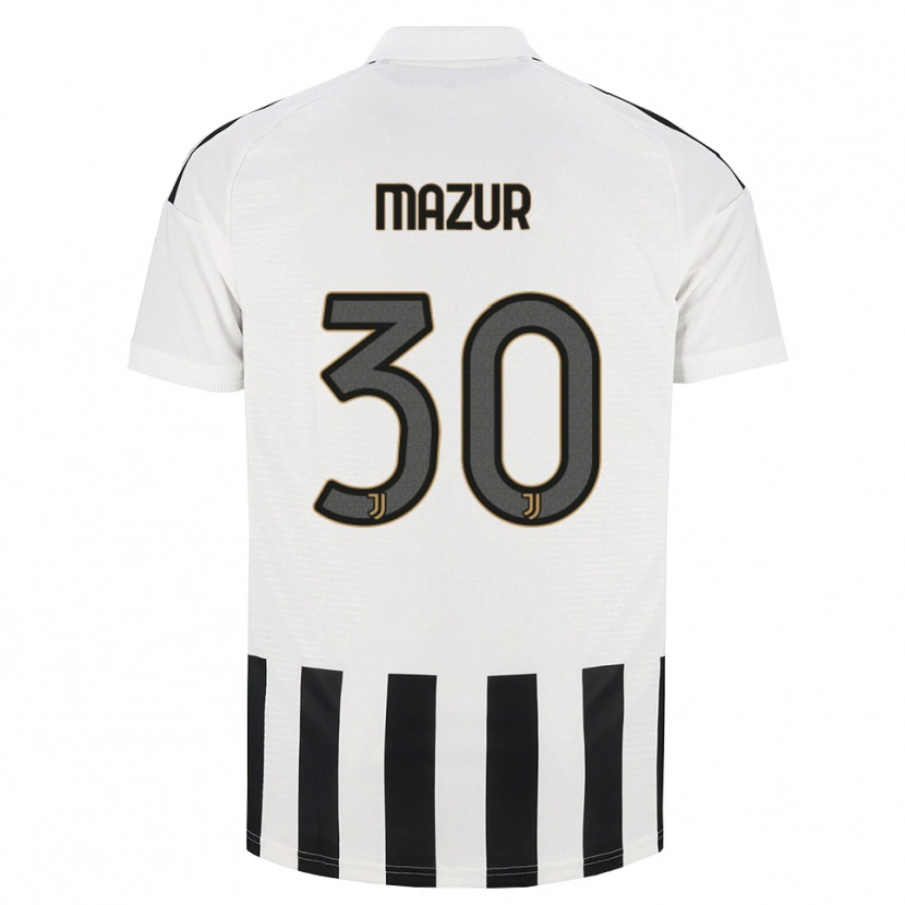 Danxen Mænd Patryk Mazur #30 Sort Hvid Brun Hjemmebane Spillertrøjer 2026/27 Trøje T-Shirt