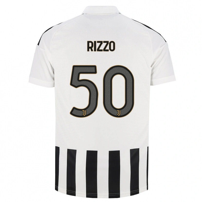 Danxen Mænd Niccolò Rizzo #50 Sort Hvid Brun Hjemmebane Spillertrøjer 2026/27 Trøje T-Shirt