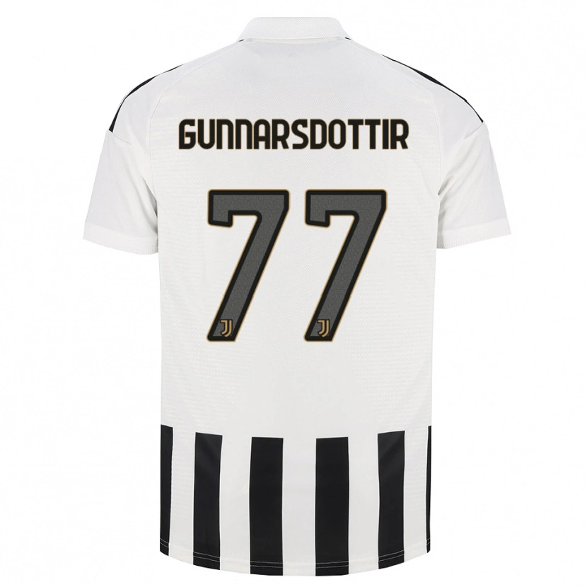 Danxen Mænd Sara Bjork Gunnarsdottir #77 Sort Hvid Brun Hjemmebane Spillertrøjer 2026/27 Trøje T-Shirt