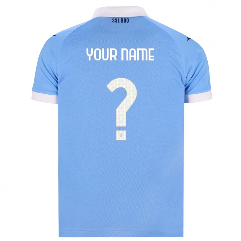 Danxen Mænd Dit Navn #0 Himmelblå Sort Hvid Hjemmebane Spillertrøjer 2026/27 Trøje T-Shirt
