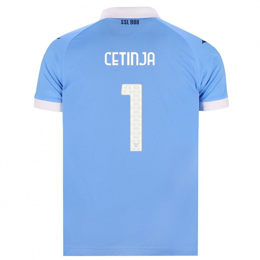Danxen Mænd Sara Cetinja #1 Himmelblå Sort Hvid Hjemmebane Spillertrøjer 2026/27 Trøje T-Shirt