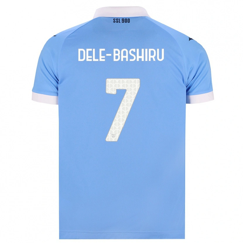 Danxen Mænd Fisayo Dele-Bashiru #7 Himmelblå Sort Hvid Hjemmebane Spillertrøjer 2026/27 Trøje T-Shirt