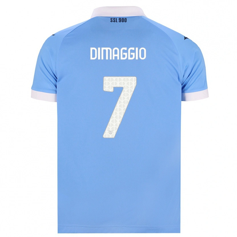 Danxen Mænd Cosimo Dimaggio #7 Himmelblå Sort Hvid Hjemmebane Spillertrøjer 2026/27 Trøje T-Shirt