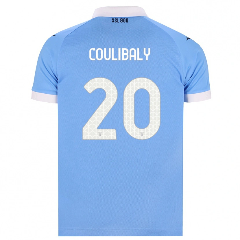 Danxen Mænd Larsson Coulibaly #20 Himmelblå Sort Hvid Hjemmebane Spillertrøjer 2026/27 Trøje T-Shirt
