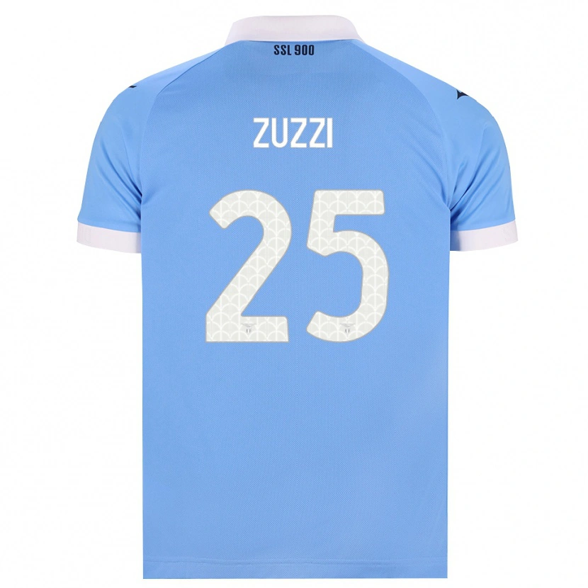 Danxen Mænd Giorgia Zuzzi #25 Himmelblå Sort Hvid Hjemmebane Spillertrøjer 2026/27 Trøje T-Shirt
