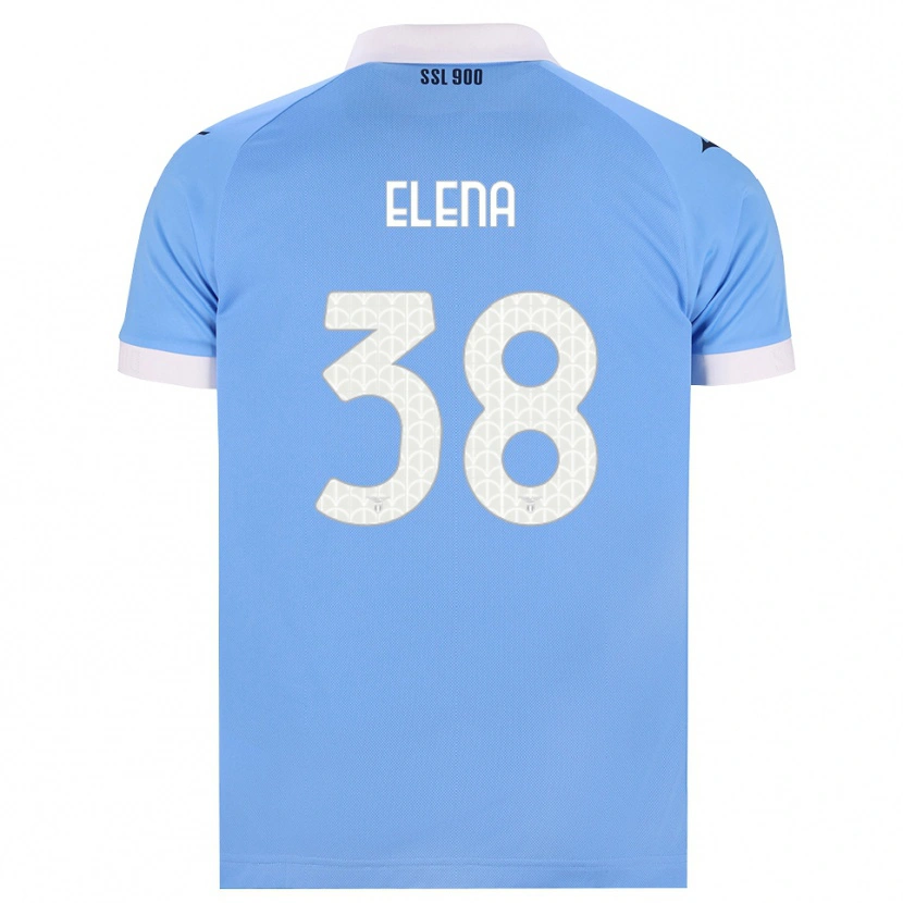Danxen Mænd Michele Elena #38 Himmelblå Sort Hvid Hjemmebane Spillertrøjer 2026/27 Trøje T-Shirt