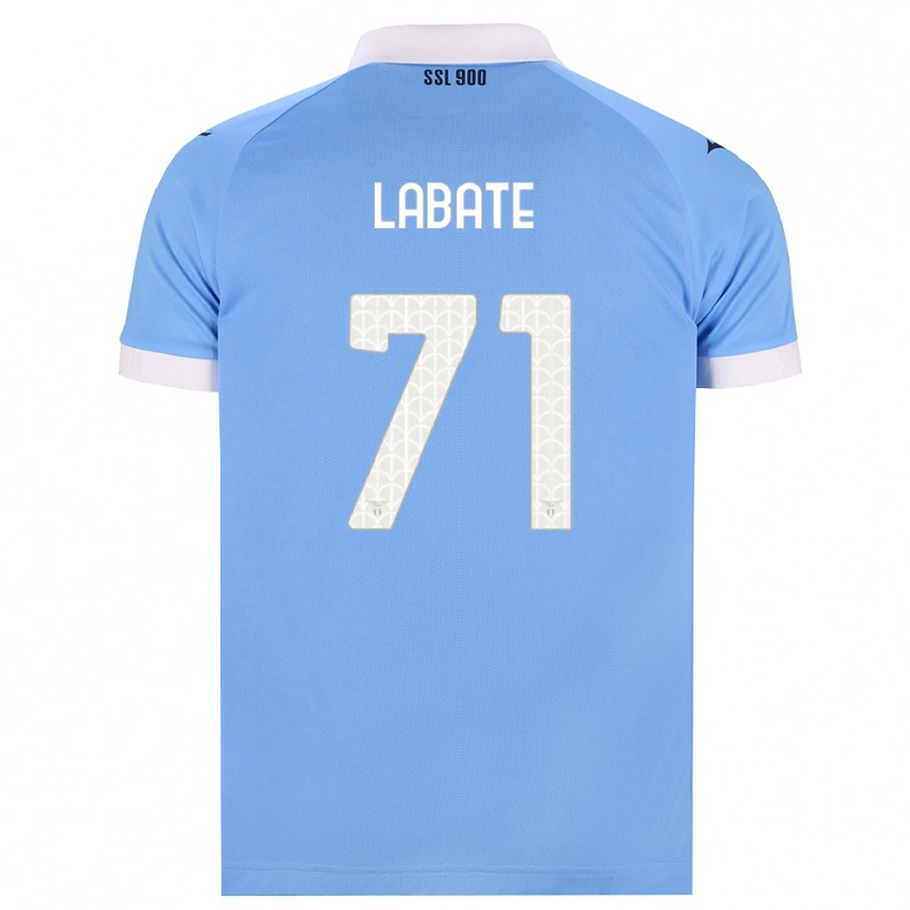 Danxen Mænd Camilla Labate #71 Himmelblå Sort Hvid Hjemmebane Spillertrøjer 2026/27 Trøje T-Shirt