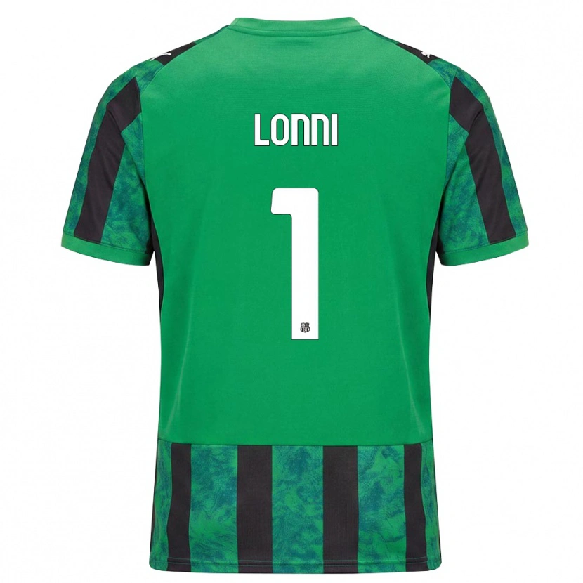Danxen Mænd Lia Lonni #1 Grøn Sort Hvid Hjemmebane Spillertrøjer 2026/27 Trøje T-Shirt