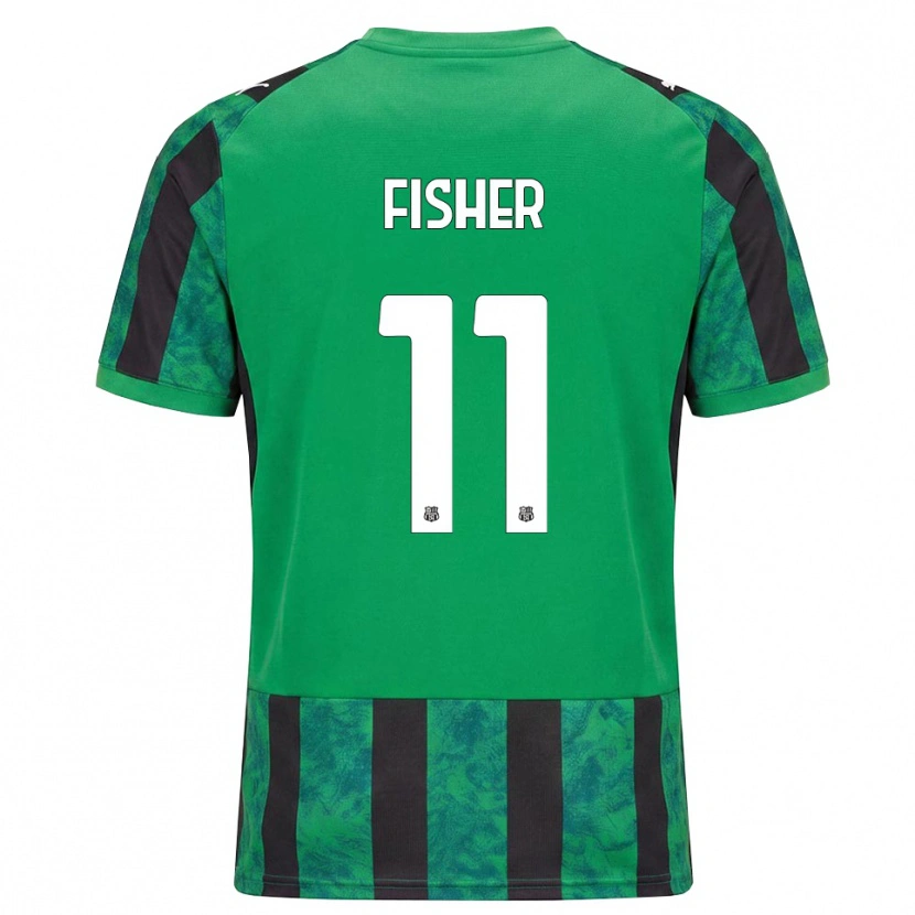 Danxen Mænd Samantha Tru Fisher Conde #11 Grøn Sort Hvid Hjemmebane Spillertrøjer 2026/27 Trøje T-Shirt