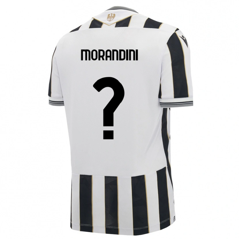 Danxen Mænd Federico Morandini #0 Sort Hvid Pink Hjemmebane Spillertrøjer 2026/27 Trøje T-Shirt