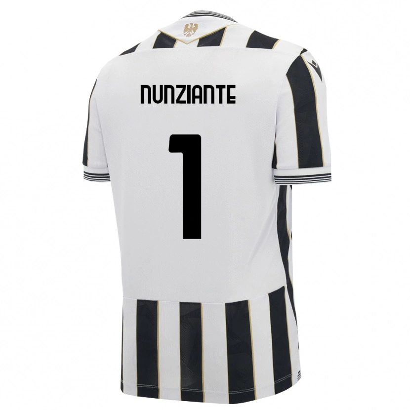 Danxen Mænd Alessandro Nunziante #1 Sort Hvid Pink Hjemmebane Spillertrøjer 2026/27 Trøje T-Shirt