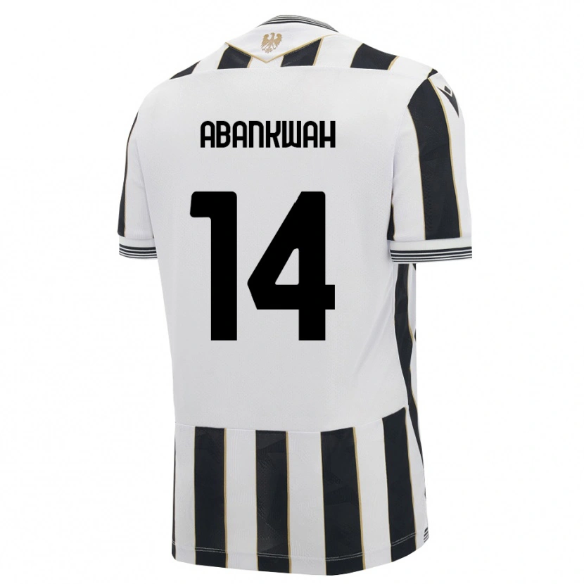 Danxen Mænd James Abankwah #14 Sort Hvid Pink Hjemmebane Spillertrøjer 2026/27 Trøje T-Shirt