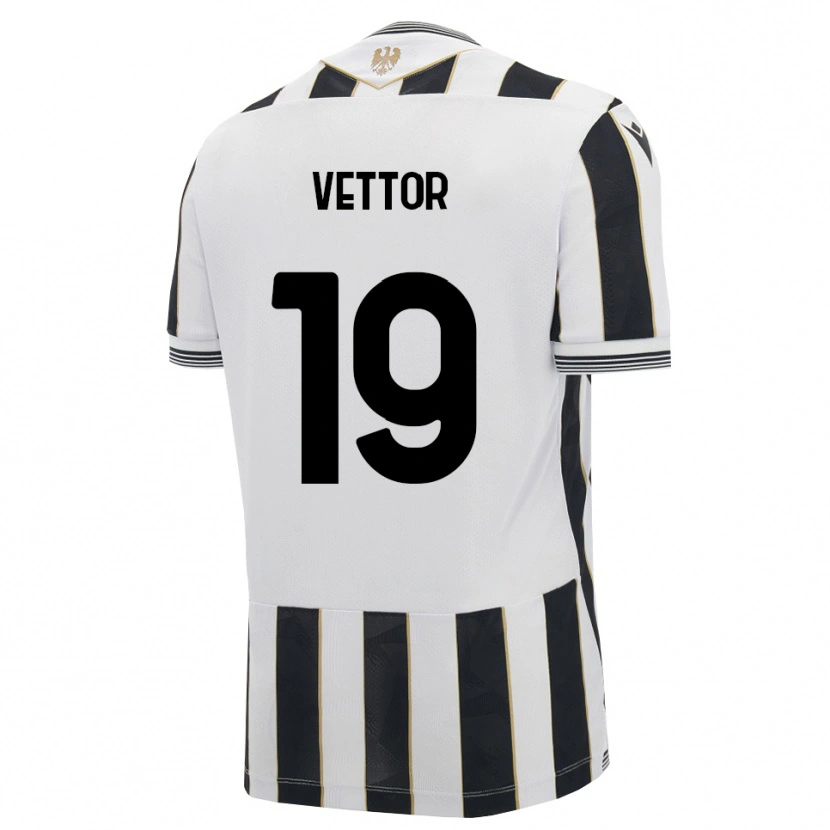 Danxen Mænd Marco Vettor #19 Sort Hvid Pink Hjemmebane Spillertrøjer 2026/27 Trøje T-Shirt
