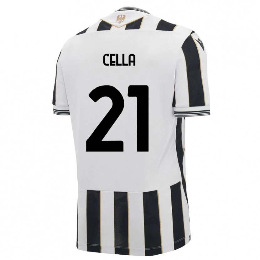 Danxen Mænd Leonardo Cella #21 Sort Hvid Pink Hjemmebane Spillertrøjer 2026/27 Trøje T-Shirt