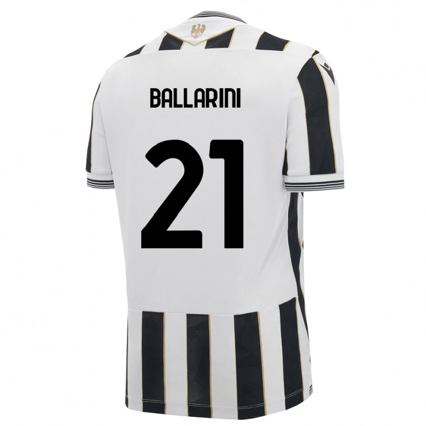 Danxen Mænd Marco Ballarini #21 Sort Hvid Pink Hjemmebane Spillertrøjer 2026/27 Trøje T-Shirt