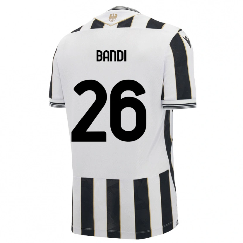 Danxen Mænd Gabriel Bandi #26 Sort Hvid Pink Hjemmebane Spillertrøjer 2026/27 Trøje T-Shirt