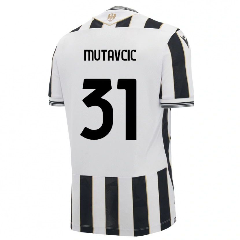 Danxen Mænd Jan Mutavcic #31 Sort Hvid Pink Hjemmebane Spillertrøjer 2026/27 Trøje T-Shirt