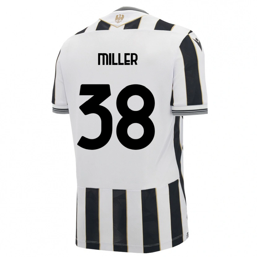Danxen Mænd Lennon Miller #38 Sort Hvid Pink Hjemmebane Spillertrøjer 2026/27 Trøje T-Shirt