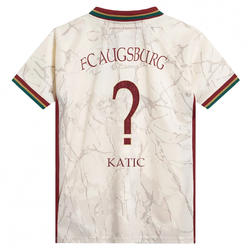 Danxen Mænd Daniel Katic #0 Grøn Ris Hvid Bordeaux Hjemmebane Spillertrøjer 2026/27 Trøje T-Shirt