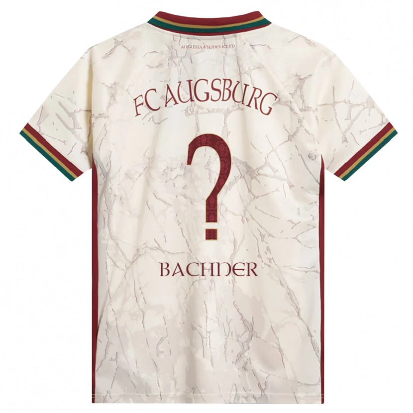 Danxen Mænd Max Bachner #0 Grøn Ris Hvid Bordeaux Hjemmebane Spillertrøjer 2026/27 Trøje T-Shirt
