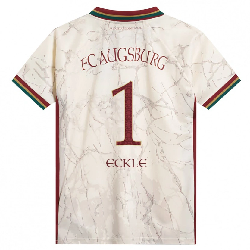 Danxen Mænd Philipp Eckle #1 Grøn Ris Hvid Bordeaux Hjemmebane Spillertrøjer 2026/27 Trøje T-Shirt