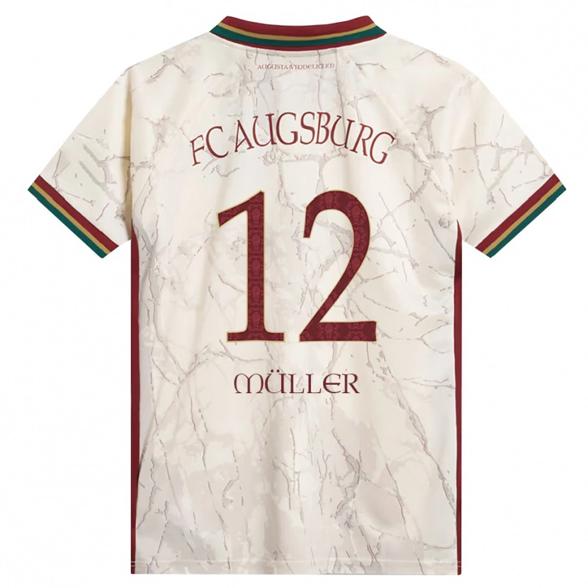 Danxen Mænd Janine Müller #12 Grøn Ris Hvid Bordeaux Hjemmebane Spillertrøjer 2026/27 Trøje T-Shirt