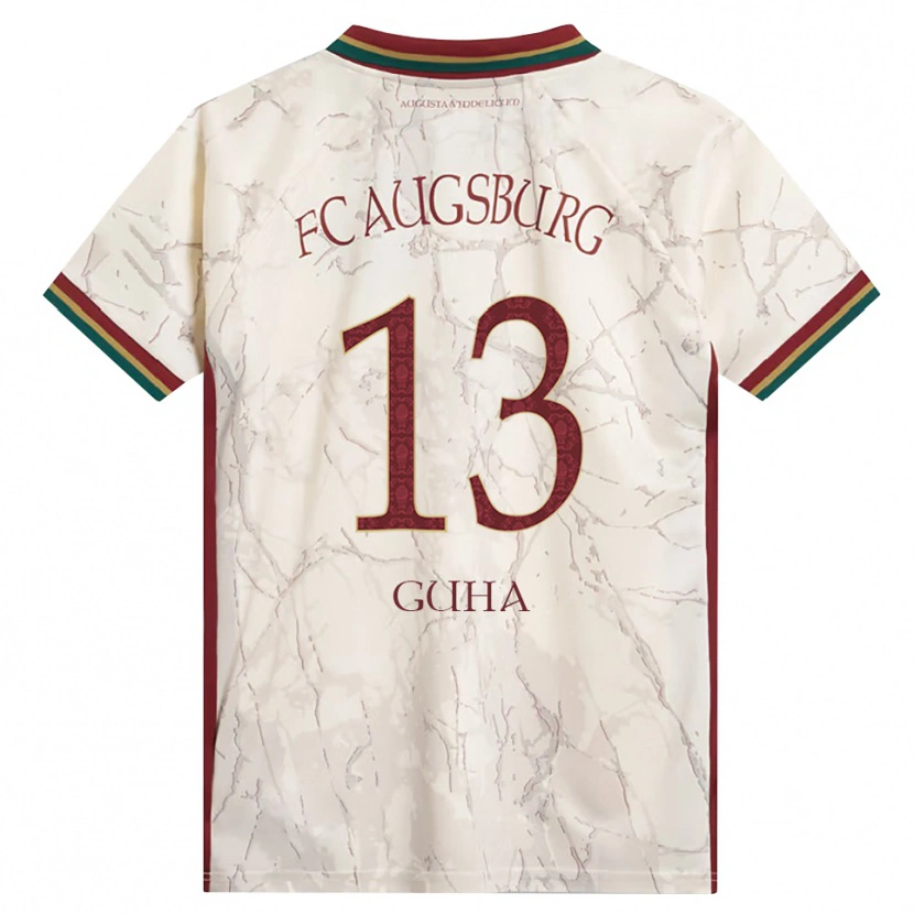 Danxen Mænd Felix Guha #13 Grøn Ris Hvid Bordeaux Hjemmebane Spillertrøjer 2026/27 Trøje T-Shirt