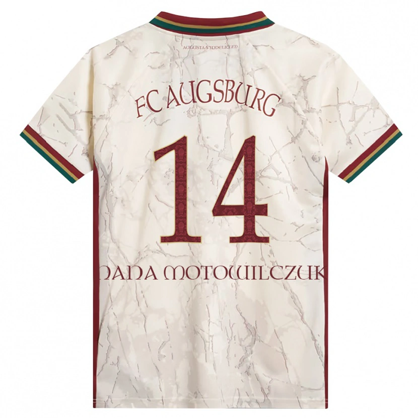 Danxen Mænd Kevin Nana #14 Grøn Ris Hvid Bordeaux Hjemmebane Spillertrøjer 2026/27 Trøje T-Shirt