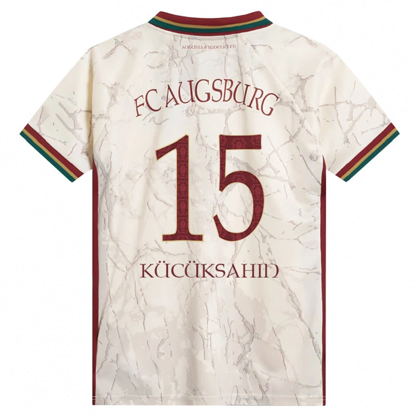 Danxen Mænd Mahmut Kücüksahin #15 Grøn Ris Hvid Bordeaux Hjemmebane Spillertrøjer 2026/27 Trøje T-Shirt