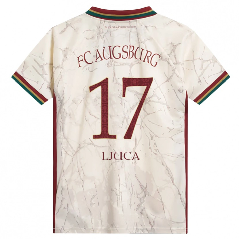 Danxen Mænd Milosch Ljuca #17 Grøn Ris Hvid Bordeaux Hjemmebane Spillertrøjer 2026/27 Trøje T-Shirt
