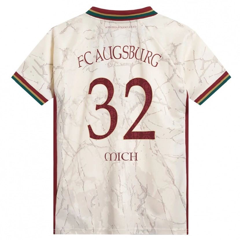 Danxen Mænd Fabian Mich #32 Grøn Ris Hvid Bordeaux Hjemmebane Spillertrøjer 2026/27 Trøje T-Shirt