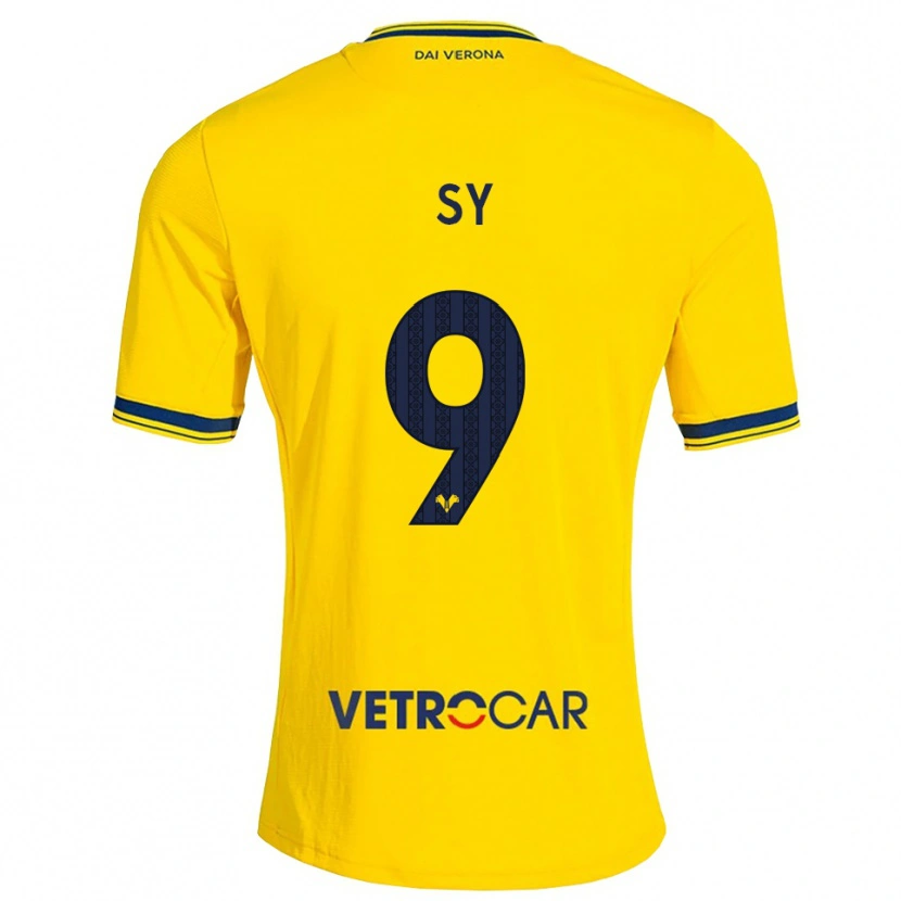 Danxen Mænd Samba Sy #9 Gul Rød Udebane Spillertrøjer 2026/27 Trøje T-Shirt