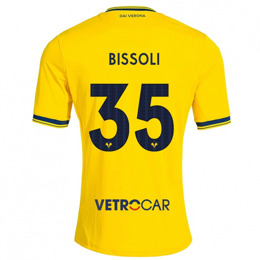 Danxen Mænd Noemí Bissoli #35 Gul Rød Udebane Spillertrøjer 2026/27 Trøje T-Shirt