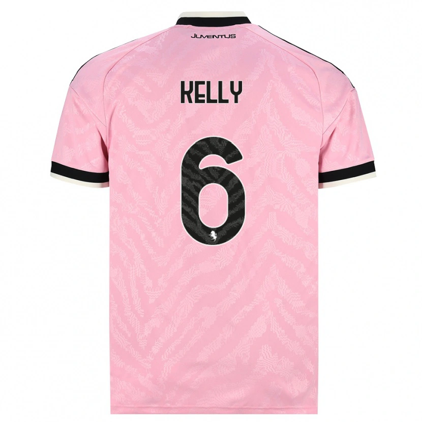Danxen Mænd Lloyd Kelly #6 Pink Sort Udebane Spillertrøjer 2026/27 Trøje T-Shirt