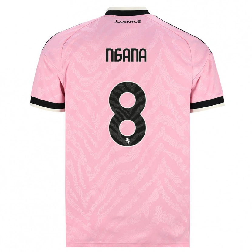 Danxen Mænd Valdes Ngana #8 Pink Sort Udebane Spillertrøjer 2026/27 Trøje T-Shirt