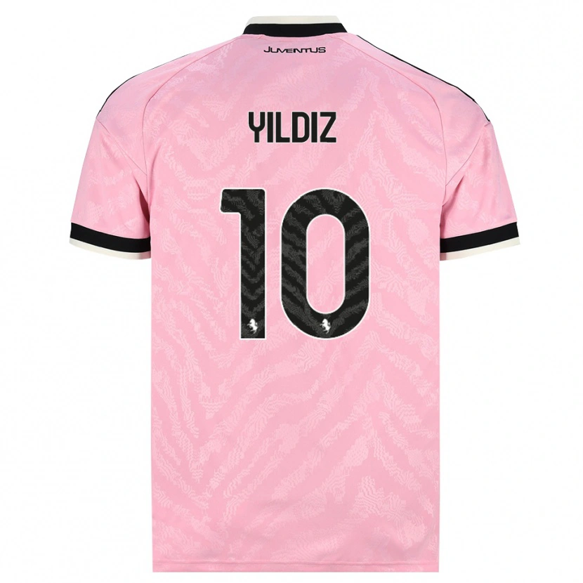 Danxen Mænd Kenan Yıldız #10 Pink Sort Udebane Spillertrøjer 2026/27 Trøje T-Shirt
