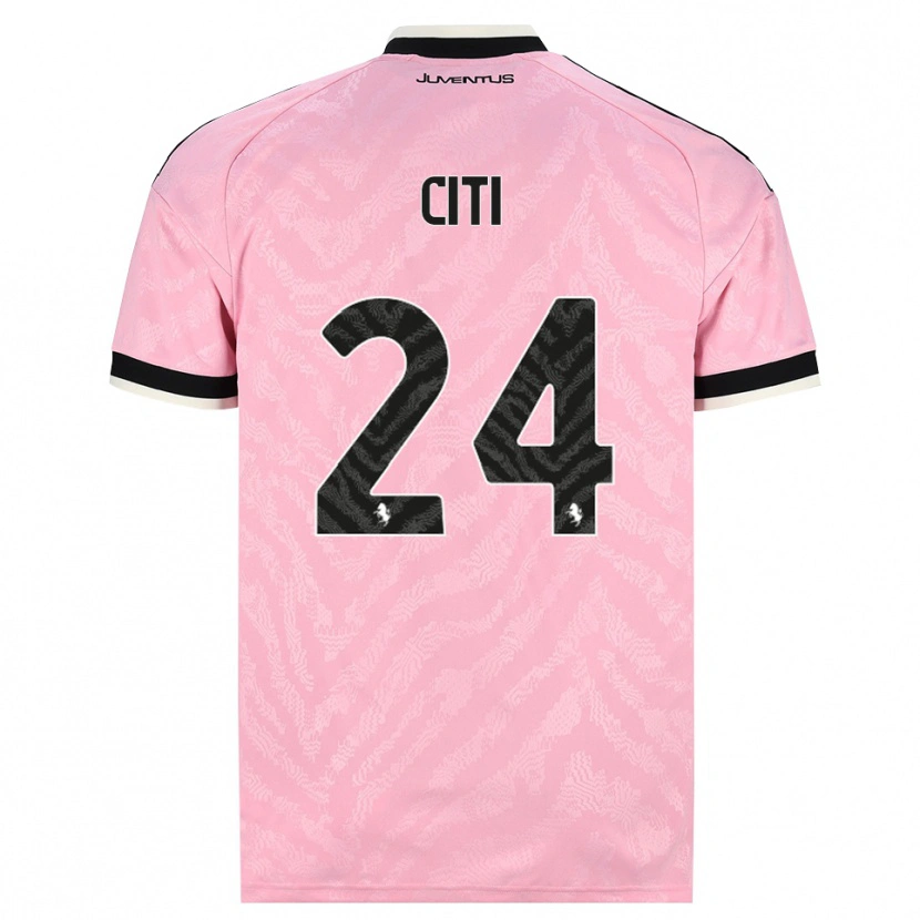 Danxen Mænd Alessandro Citi #24 Pink Sort Udebane Spillertrøjer 2026/27 Trøje T-Shirt
