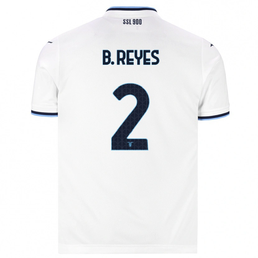 Danxen Mænd Carina Alicia Baltrip-Reyes #2 Hvid Marineblå Udebane Spillertrøjer 2026/27 Trøje T-Shirt