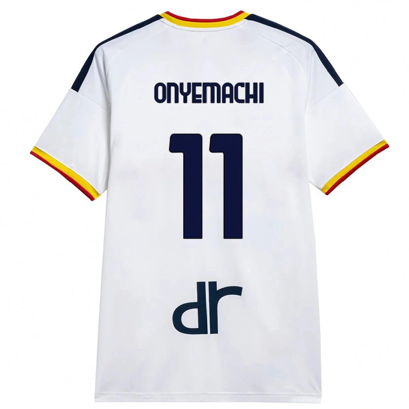 Danxen Mænd Divine Onyemachi #11 Hvid Gul Rød Udebane Spillertrøjer 2026/27 Trøje T-Shirt