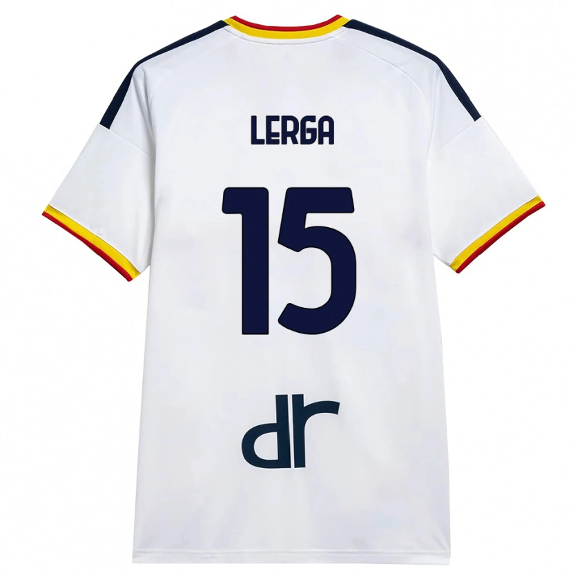 Danxen Mænd Roko Lerga #15 Hvid Gul Rød Udebane Spillertrøjer 2026/27 Trøje T-Shirt