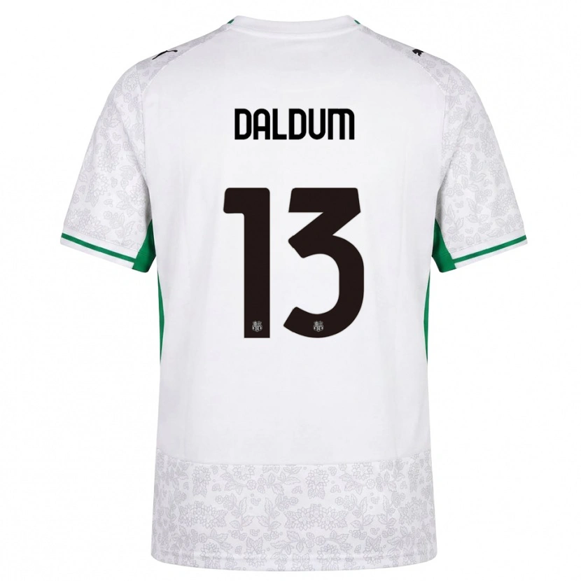 Danxen Mænd Sonosi Daldum #13 Hvid Sort Grøn Udebane Spillertrøjer 2026/27 Trøje T-Shirt