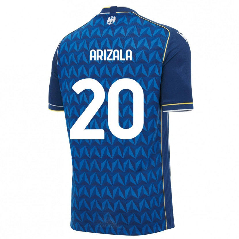 Danxen Mænd Juan Arizala #20 Kongelig Blå Hvid Blå Udebane Spillertrøjer 2026/27 Trøje T-Shirt