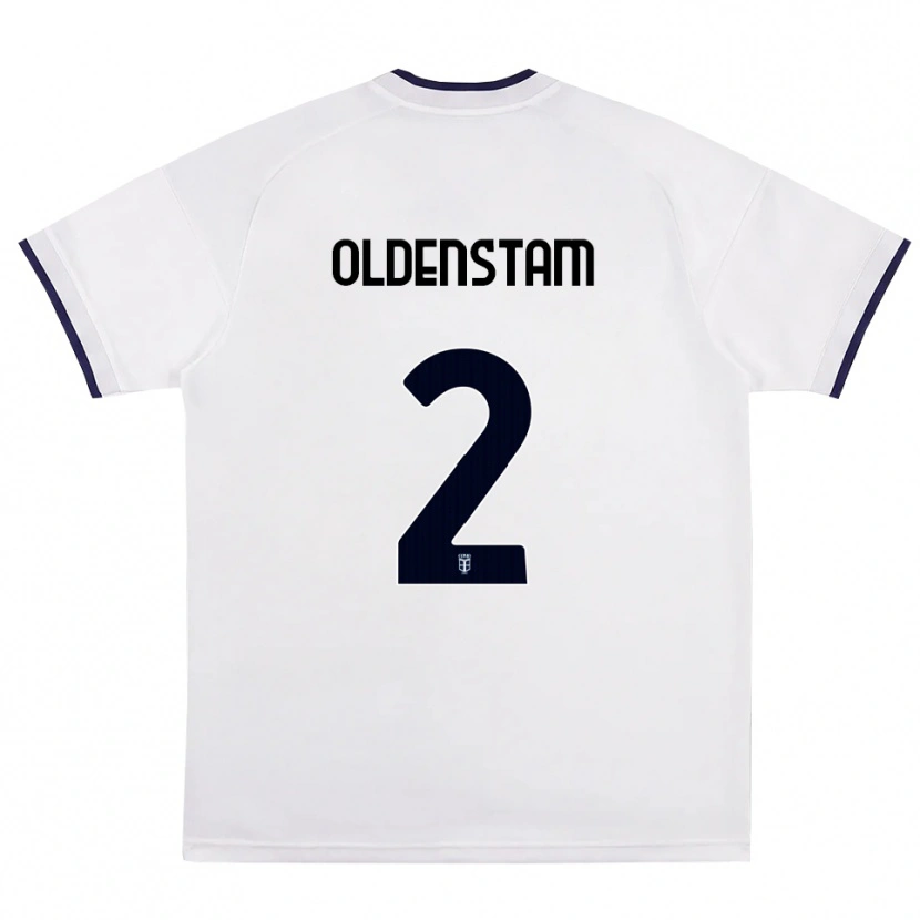 Danxen Mænd Lyfe Oldenstam #2 Hvid Rød Kongelig Blå Udebane Spillertrøjer 2026/27 Trøje T-Shirt