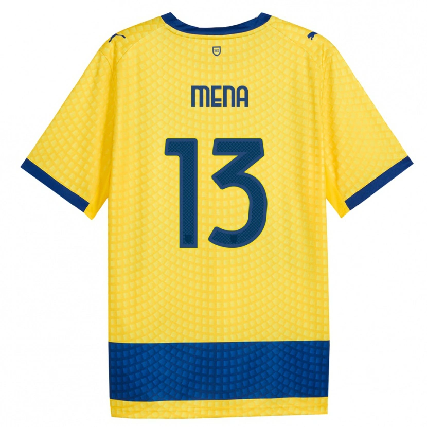 Danxen Mænd Marlon Mena #13 Gul Blå Sort Udebane Spillertrøjer 2026/27 Trøje T-Shirt