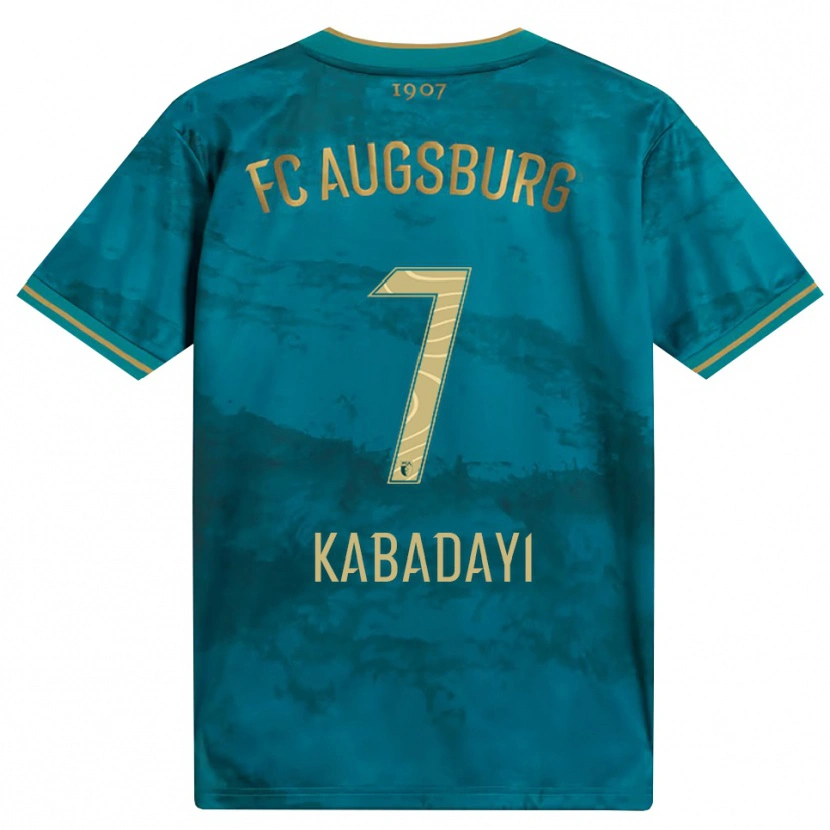 Danxen Mænd Yusuf Kabadayi #7 Grøn Brun Udebane Spillertrøjer 2026/27 Trøje T-Shirt
