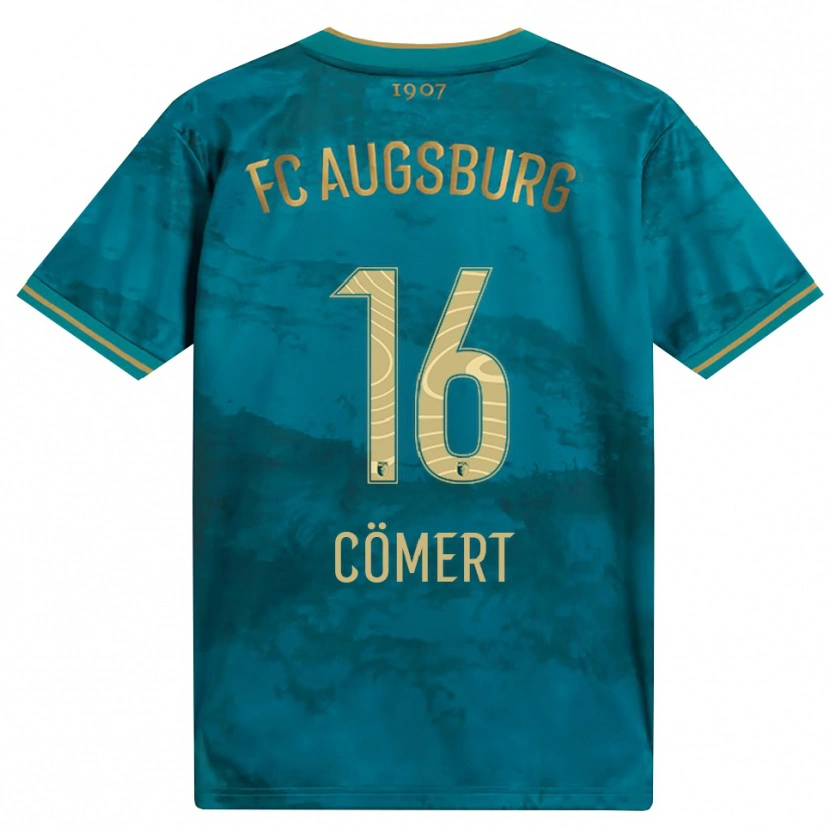 Danxen Mænd Devin Cömert #16 Grøn Brun Udebane Spillertrøjer 2026/27 Trøje T-Shirt