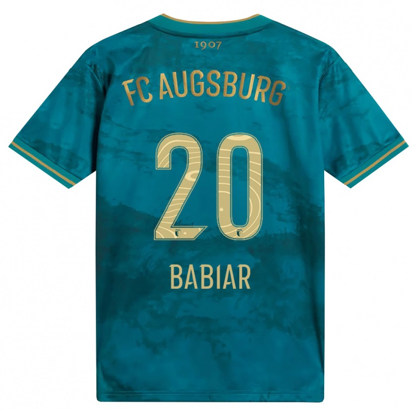 Danxen Mænd Fabian Babiar #20 Grøn Brun Udebane Spillertrøjer 2026/27 Trøje T-Shirt