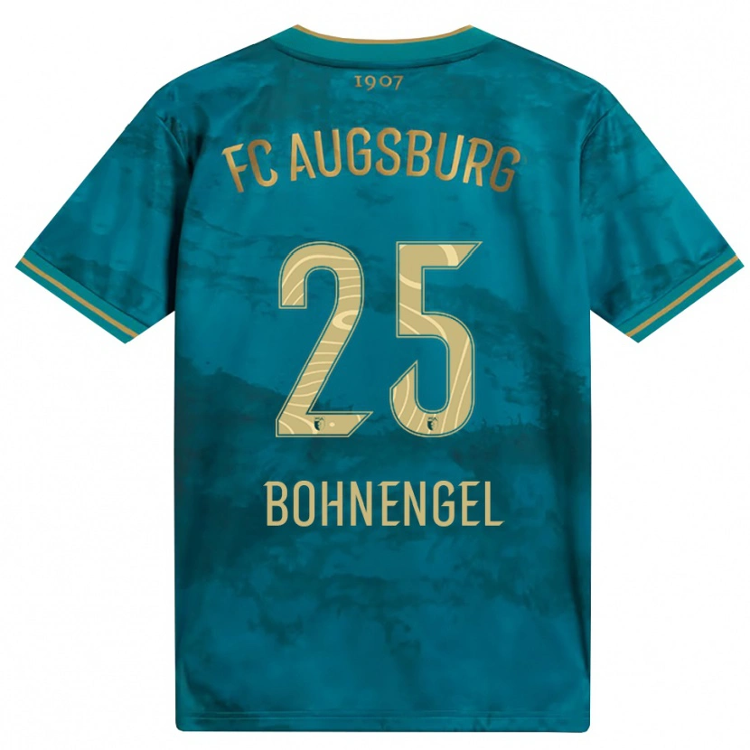 Danxen Mænd Noah Bohnengel #25 Grøn Brun Udebane Spillertrøjer 2026/27 Trøje T-Shirt
