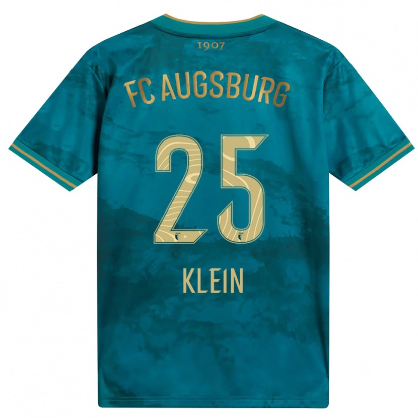 Danxen Mænd Daniel Klein #25 Grøn Brun Udebane Spillertrøjer 2026/27 Trøje T-Shirt